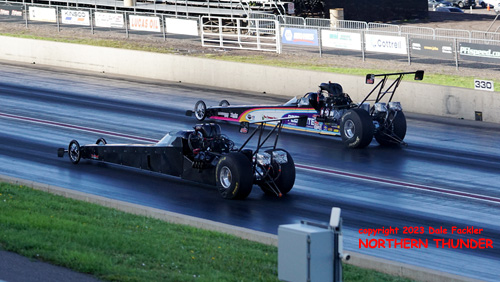 James Stevens - T/AD (near lane) vs 
Chris Demke - T/AD (far lane)